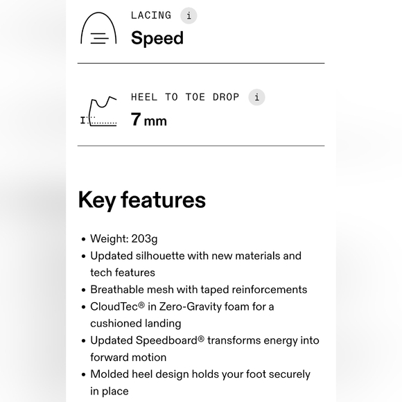 On Running "Cloud 5" Athletic Shoe Sneaker Navy Blue White | Women's Size 9 - Picture 10 of 11